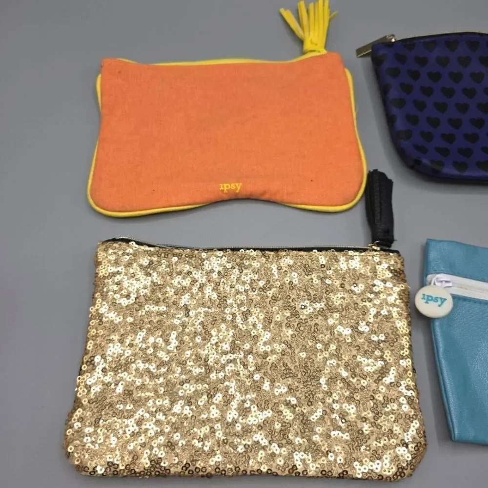 ipsy Travel Makeup Pouches Lot Of 4